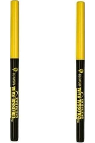 Maybelline New York The Colossal Kajal 12H Argan Yağlı Göz Kalemi Extra Black 2'li