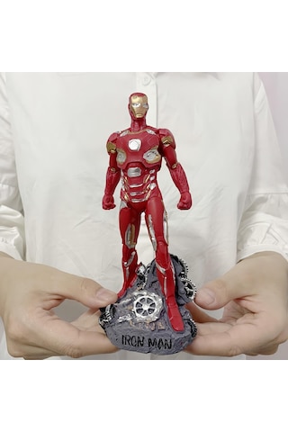 Avengers Ironman Demir Adam Koleksiyon Karakter Figür Oyuncak & Dekoratif Biblo Büyük Boy 28 Cm. B
