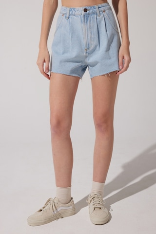 Lee Stella Regular Fit Normal Kesim Yüksek Bel Açık Mavi Jean Kot Şort L231063851 Açık Mavi