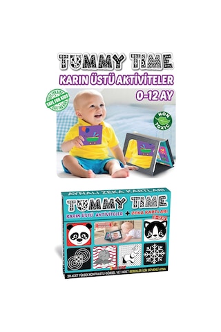 Diytoy Tummy Time Aynalı Zeka Kartları-eğitici Kartlar