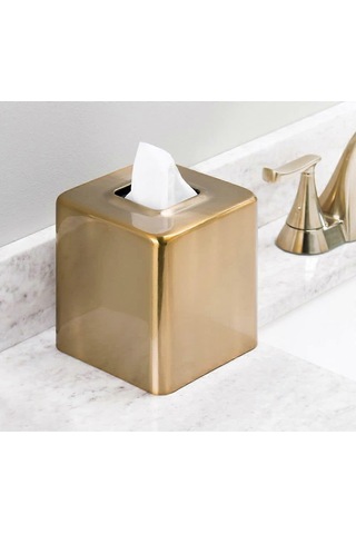 2025 Uygun Metal Kare Mendil Kutusu Modern Mendil Tutucu
