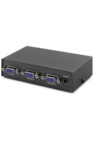 4512 Vga Splitter Switch 2 Port 200mhz Çoklu Ekran Çoklayıcı.