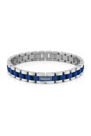 Dupont Mılano Dm-sb-005-sbl10 Gümüş Lacivert Renk Erkek Çelik Bileklik