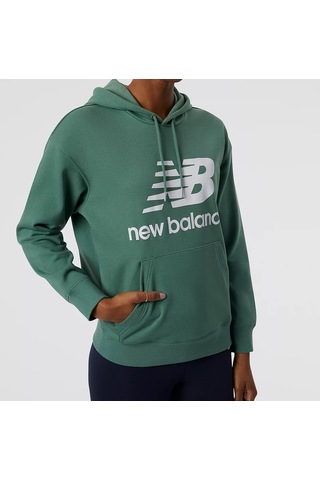 New Balance Kadın Sweatshırt Wt03547-jd Yeşil