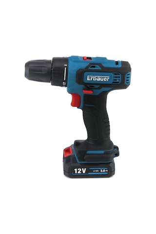 Erbauer EDD12-Li-2 12V 2Ah Çift Akülü Matkap Vidalama