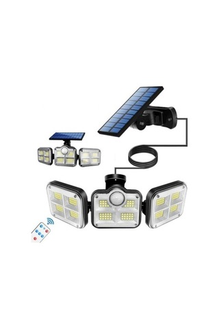 Uzaktan Kumandalı 122 Led Sensörlü Bahçe Lambası 446721