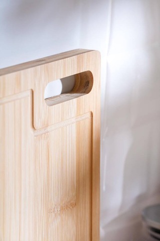 Acar Bambu Kesme Tahtası - 32 Cm Acr-339 Kahverengi
