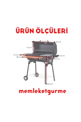 Cg-075 Kömürlü Barbekü DÖKÜM Paket FULL