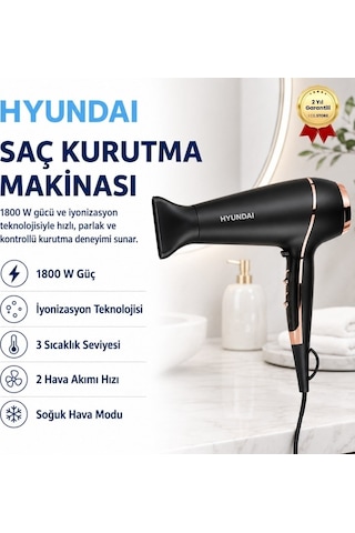 Elektronik 1800 W Saç Kurutma Makinesi-1437