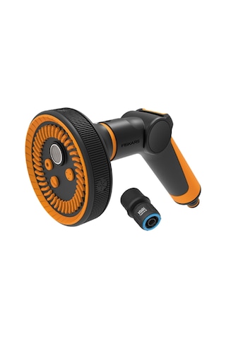 Fiskars 1065492 Çok Fonksiyonlu Sulama Tabancası + Stoplu Hortum Bağlantısı