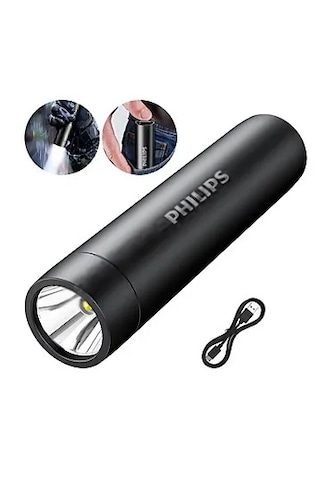 Philips Sfl2202 El Feneri L12x Siyah