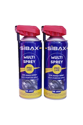 Sibax Sb 4000 Çok Amaçlı Multi Sprey 400 ML Sibax Sb 4000 Çok Amaçlı Multi Sprey 400 ML