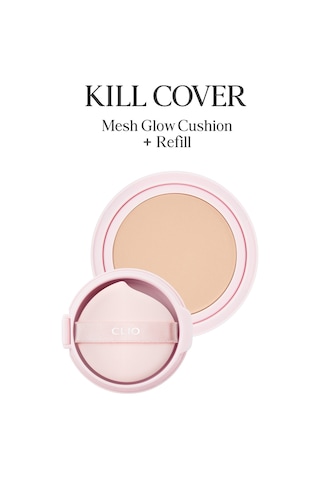 Yoğun Nem Ve Işıltı Veren Cushion Clıo Kill Cover Mesh Glow Cushion+refill Spf50+pa++++ 4 Ginger 4