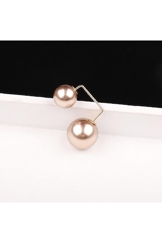 Sabit Elbise Broş Pin Simülasyon Inci Eşarp Şal Klip Toka Kazak Kol Düğmesi Broş Bayanlar Takı Altın