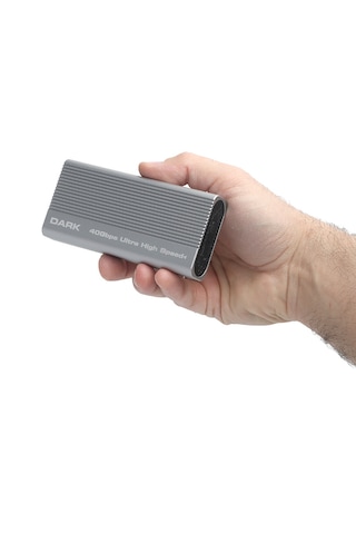 Dark Dtb40 Thunderbolt 4 40gbps, 8tb Nvme M.2 Ssd Uyumlu Type-c Disk Kutusu Dk Ac Dtb40