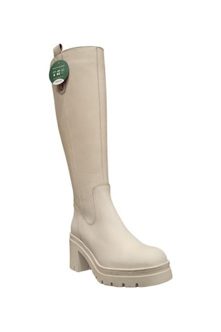 Venüs 2351307k Kalın Platform Topuk Deri Günlük Kadın Çizme Bej