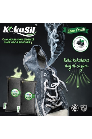 Kokusil Ayakkabı Koku Giderici Shoe Fresh 2li Set