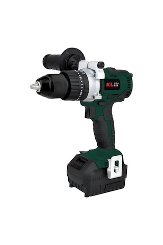 Klpro KLDM18B-50 18V/5.0Ah Li-ion Çift Akülü Kömürsüz Profesyonel Darbeli Matkap