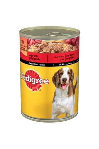 3 Adet Pedigree Biftekli Köpek Maması 400 G