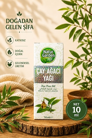 Natur Garden Çay Ağacı Yağı 10 ML