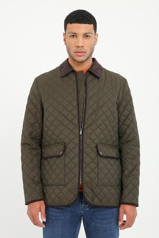 Dufy Erkek Slim Fit Haki Mont-18161