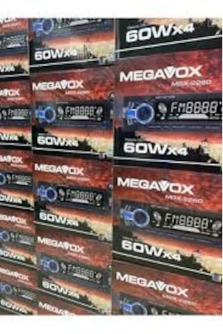 Megavox Mgx-22600 4x60v Çıkış Aux Bluetooth Usb
