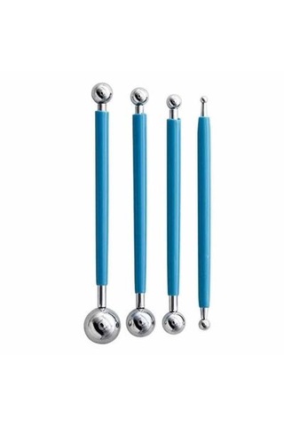 Epinox Profesyonel Metal Top Marzipan Seti Mrp-04 Mavi