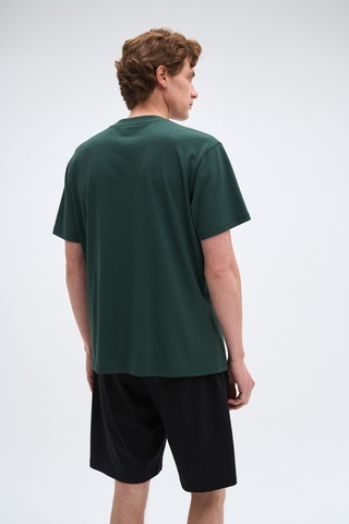 Relax Mode Erkek Kısa Şortlu Pijama Takımı - 2066r Yeşil