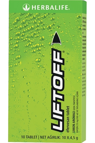 Herbalife Nutrition Liftoff Limon Aromali (10 Tablet)