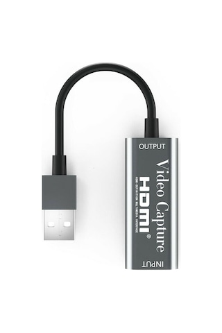 Hdmı Video Capture Card Görüntü Yakalama Ve Canlı Yayın Kartı Full Hd 1080p