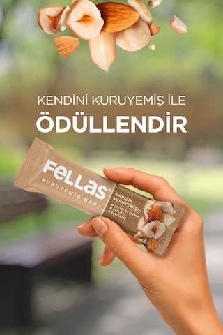 Karışık Kuruyemiş Bar 30g x12 Adet