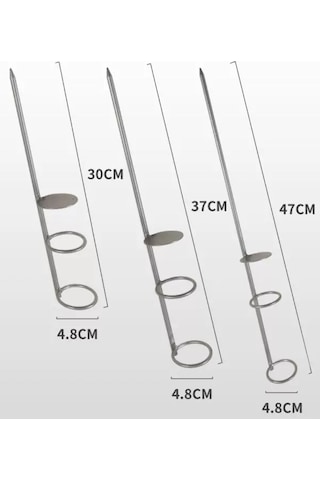 Genba Metal Kamış Ayağı 47 Cm