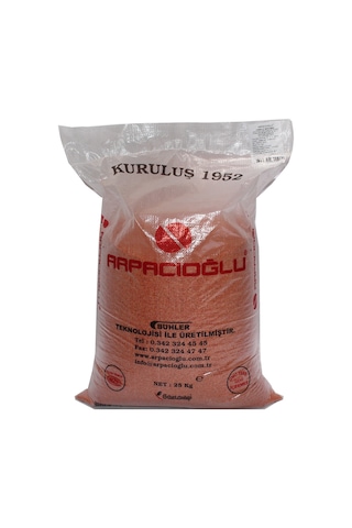 Arpacıoğlu® Kırmızı Yaprak Mercimek 25 KG Cilalı