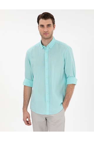 Pierre Cardin Erkek Nil Gömlek Desenli 50303388-vr083 Nil