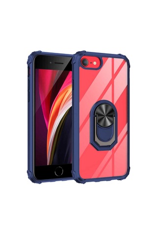 Apple Uyumlu iPhone 8 Kılıf Zore Mola Kapak Lacivert