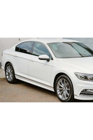 Vw Passat B8 R Line Marşpiyel Seti Mat Siyah 2015 - 2019