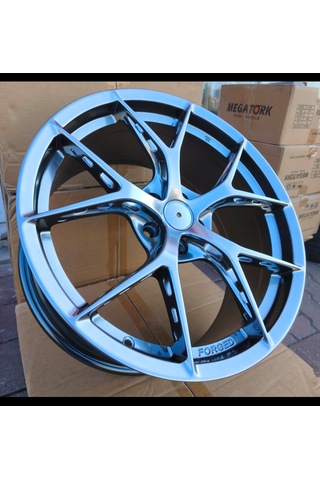 5x108 19 İnç Bbs Evo İthal Jant Hava Kanallı Jant Modeli Et:34 Cb:73.1 Hyper Black Jant Ford Peugeot Bir Takım 4 Adet