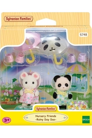 5748 Sylvanian Families Anaokulu Arkadaşları Yağmurlu Gün İkilisi +4 Yaş