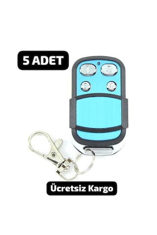 Akıllı Kodlanabilir Otopark Bariyer Garaj Kepenk Kumandası 5 Adet