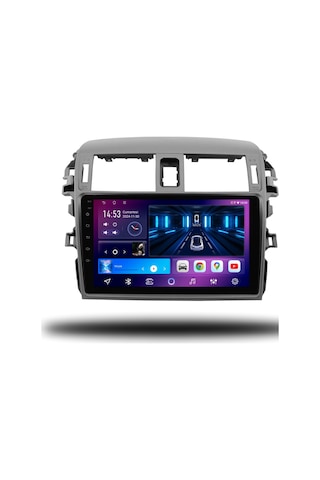 Caros Toyota Corolla 2007-2012 Uyumlu Android Multimedya 4gb Ram 32gb Hafıza 9"