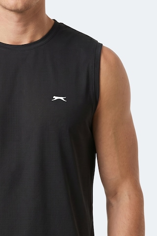Slazenger Herofıt Erkek Kolsuz Siyah Atlet