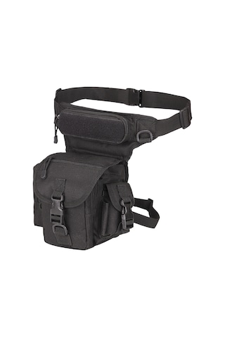 Teltree Dış Mekan Ayak Çantası, 800d Oksford Kumaşı, Su Geçirmez, Dayanıklı, Çok Amaçlı Bel/omuz Çantası, Outdoor Spor/fotoğrafçılık İçin Siyah