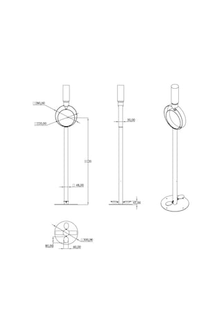 Yibtech Paslanmaz Çift Pedallı El Dezenfektan Dispenseri 1000 Ml