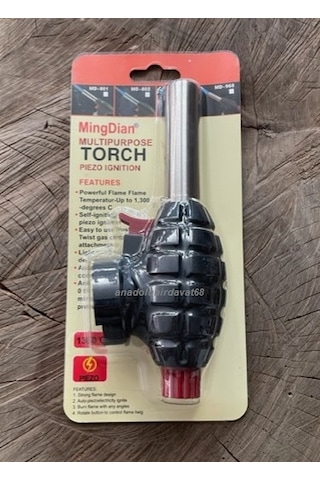 Torch Kamp Pürmüz Kafası Kamp Pürmüz Yedek Başlık Pürmüz Başlığı Siyah