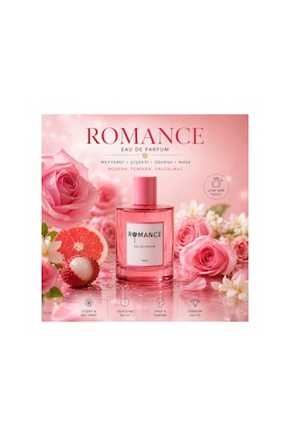 Romance Cassis Greyfurt Misk Gülü Gül Yasemin Musk Sandalwood Kadın Parfüm Edp 100 Ml Diğer