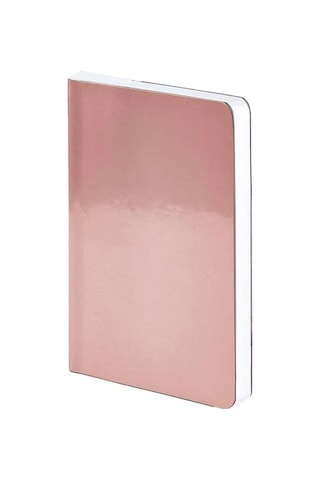 Nuuna Gri Noktalı A6 Defter Shiny Starlet Cosmo Rose 53955 Çok Renkli