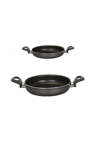 Onyx İkili Set Kapaksız Teflon Sahan, 18-22cm Dtteflon-ikili Çok Renkli