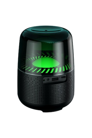 Rgb Işıklı 1800mah Taşınabilir Şarj Edilebilir Kablosuz Bluetooth Hoparlör F37