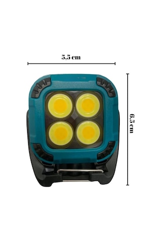 Pd-460 Cob Led Manyetik Mıknatıslı Led Spot Aydınlatma Mini Taşınabilir Şarjlı Lamba Fener Kamp Avcılık Acil Durum