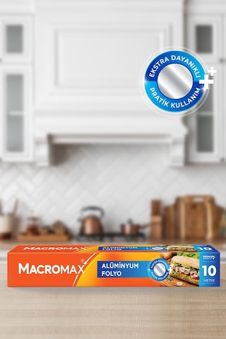 Alüminyum Folyo 10 Metre, Ekstra Dayanıklı, Isıyı Koruyan Ve Eşit Dağıtan Yapı